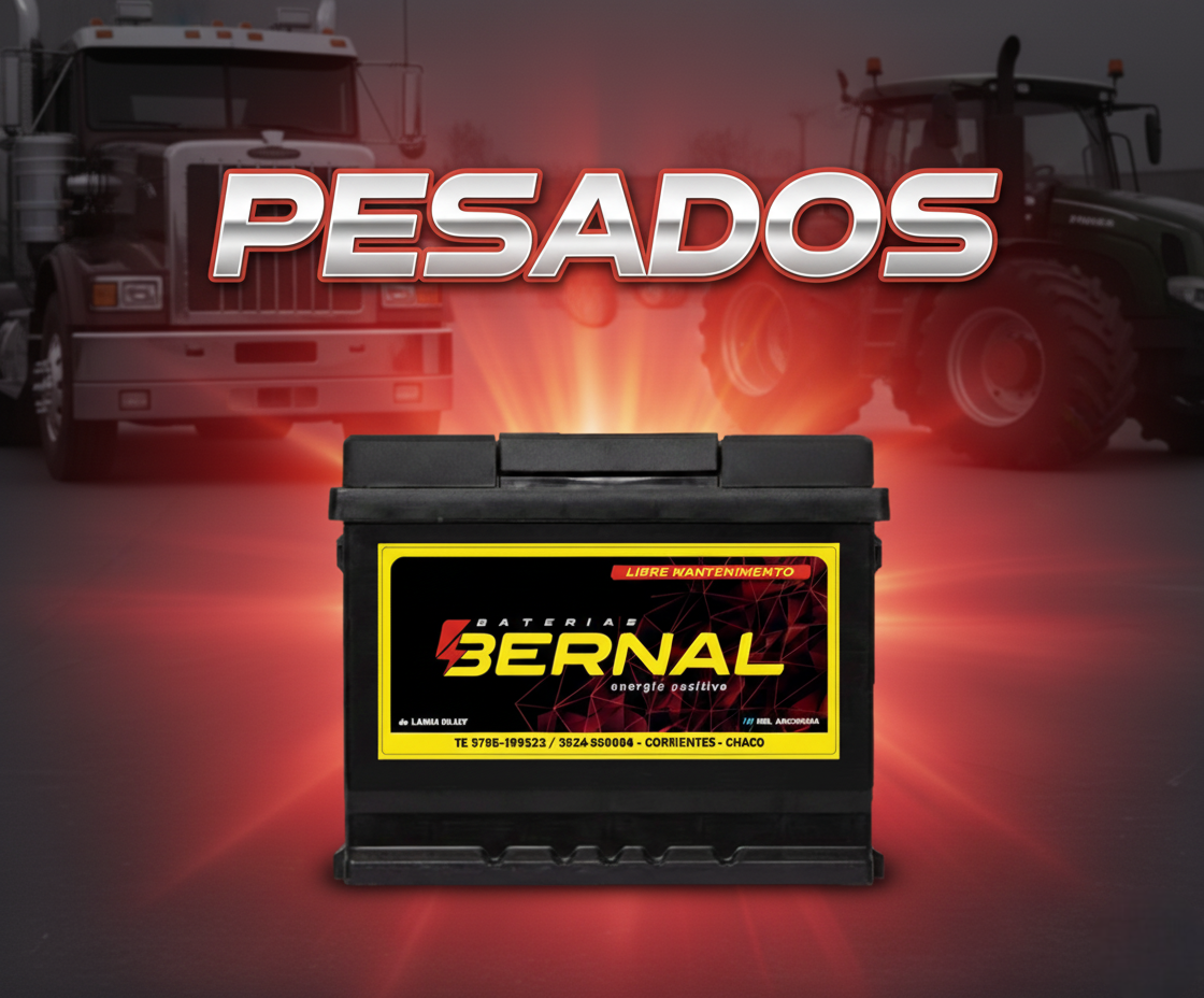 Baterías para Camiones y Transporte Pesado